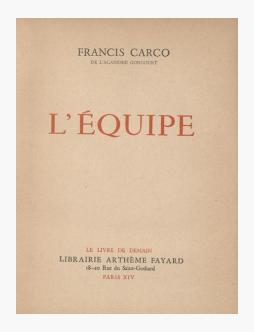 L'équipe image