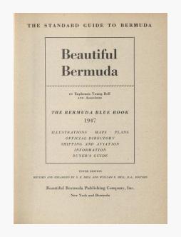 Beautiful Bernuda: The Standard Guide to Bermuda image